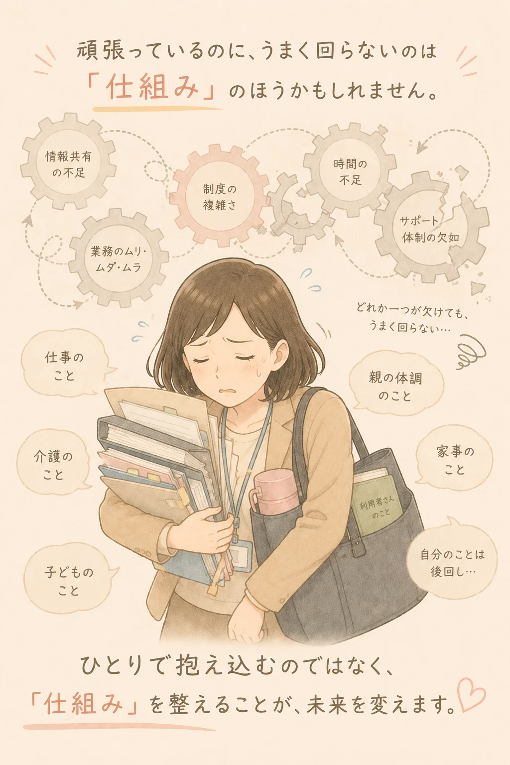 家庭と両立するための働き方・制度の紹介